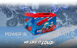 INF-LTI30-28AH INFINITE 28 AH Lithium Battery YTX30 Large Case With BMS - Perfect for Motorcycles - DS18