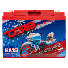 INF-LTI30-28AH INFINITE 28 AH Lithium Battery YTX30 Large Case With BMS - Perfect for Motorcycles - DS18