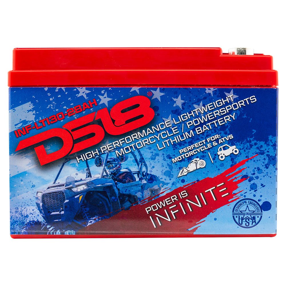 INF-LTI30-28AH INFINITE 28 AH Lithium Battery YTX30 Large Case With BMS - Perfect for Motorcycles - DS18