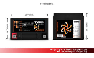 INFINITE 450 Watts 12 AH AGM Power Cell For Power Sports - DS18