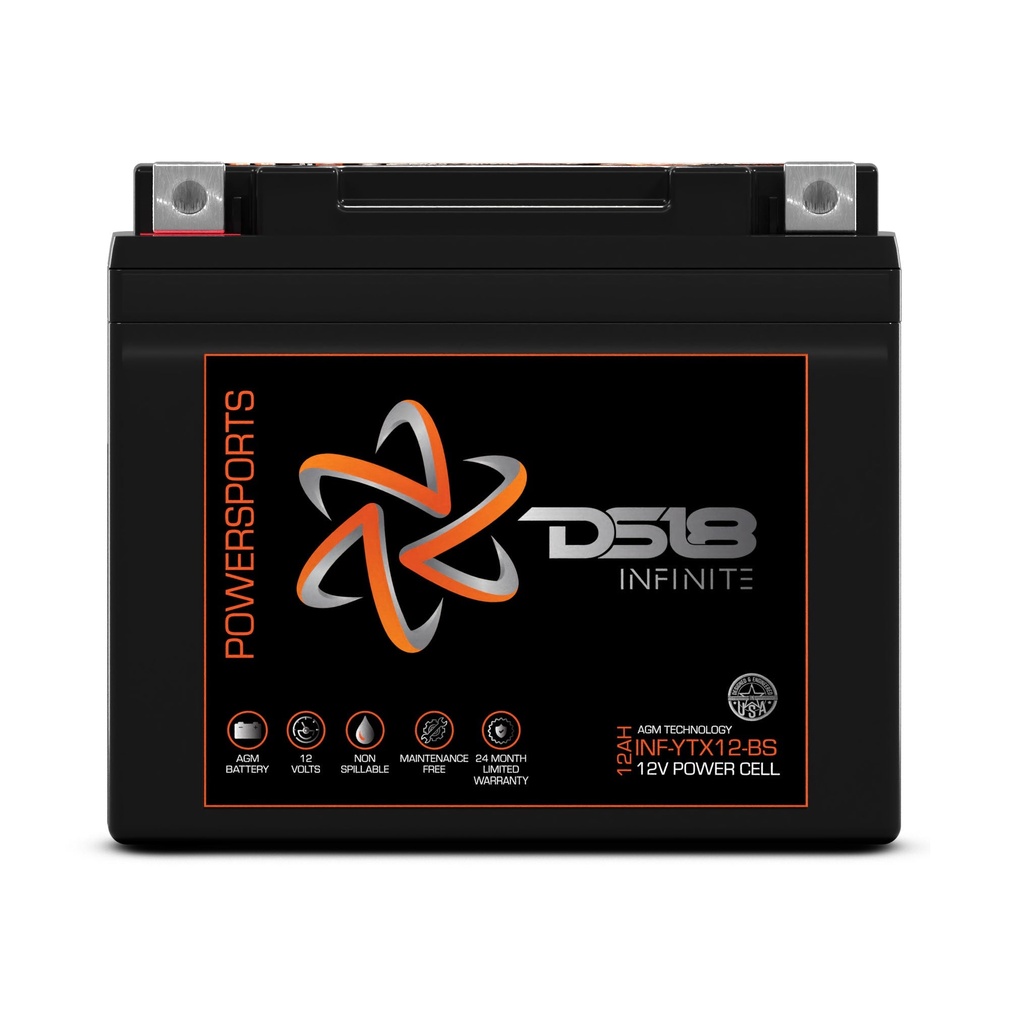 INFINITE 450 Watts 12 AH AGM Power Cell For Power Sports - DS18