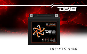 INFINITE 500 Watts 14 AH AGM Power Cell For Power Sports - DS18