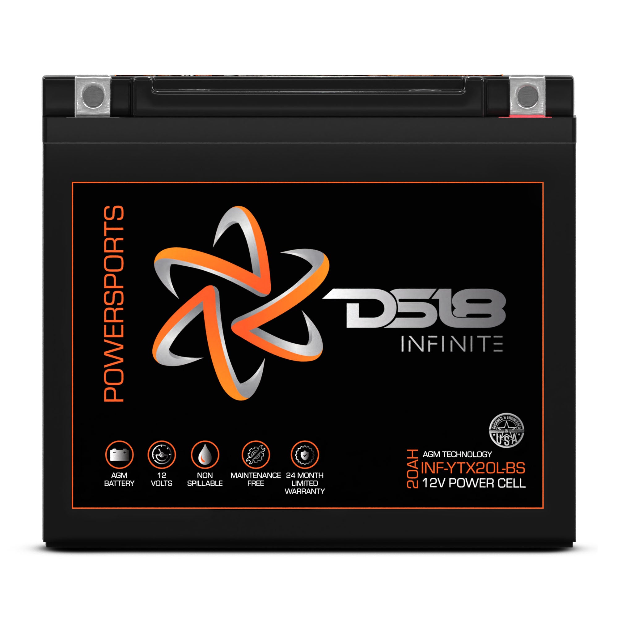 INFINITE 800 Watts 20 AH AGM Power Cell For Power Sports - DS18