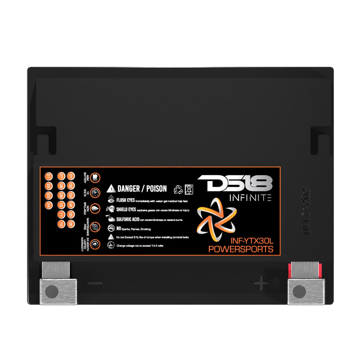 INFINITE 1100 Watts 30 AH AGM Power Cell For Power Sports - DS18