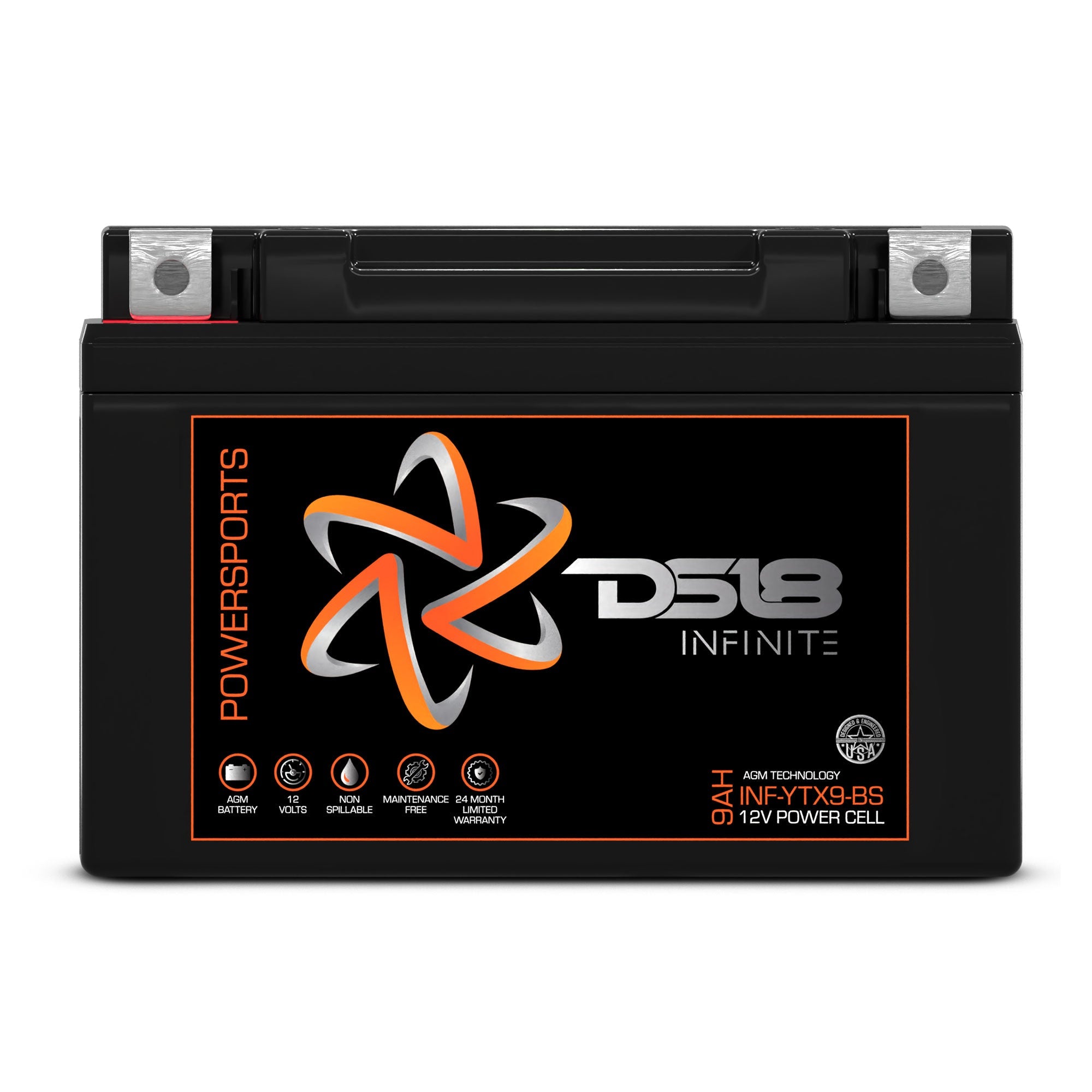 INFINITE 350 Watts 9 AH AGM Power Cell For Power Sports - DS18