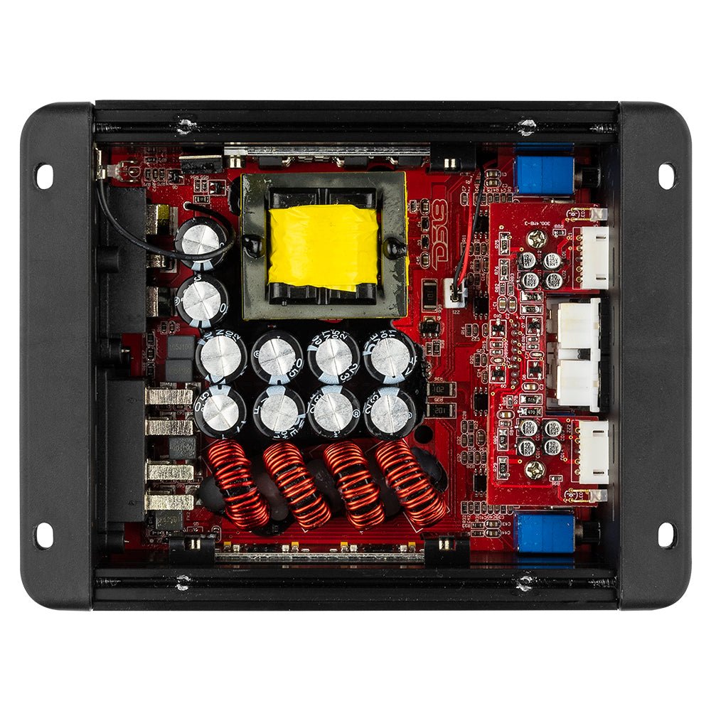 ION Compact Full Range Class D 4-Channel Amplifier 4 x 150 Watts RMS @ 4-ohm - DS18
