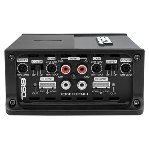 ION Compact Full Range Class D 4-Channel Amplifier 4 x 150 Watts RMS @ 4-ohm - DS18