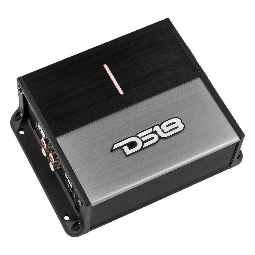 ION Compact Full Range Class D 4-Channel Amplifier 4 x 150 Watts RMS @ 4-ohm - DS18