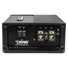 ION Compact Full Range 1 Channel Amplifier 1200 Watts RMS @ 1-Ohm - DS18