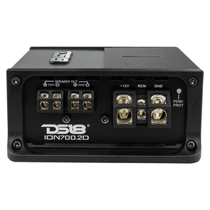 ION Compact Full Range 2 Channel Amplifier 2 x 350W RMS @ 2-Ohm - DS18