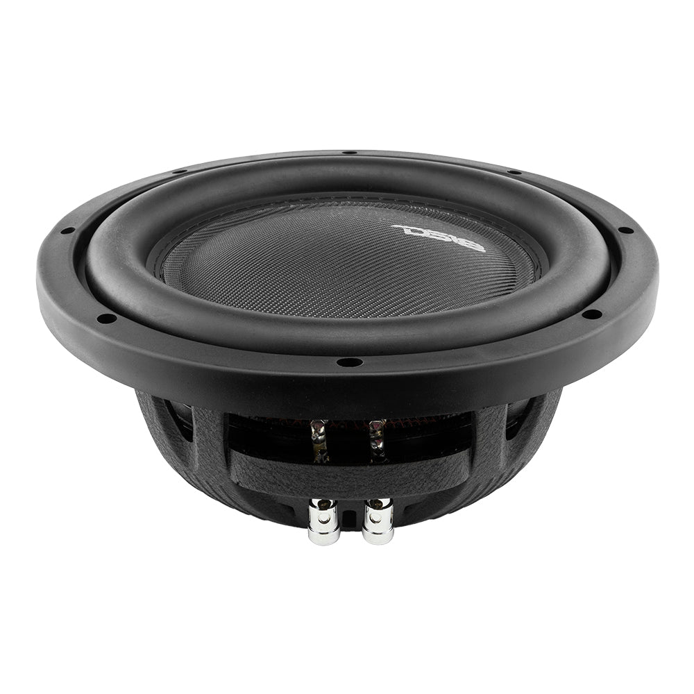 IXS Shallow-Mount 10" Fiber Glass Subwoofer 600 Watts Rms SVC 4-Ohm - DS18
