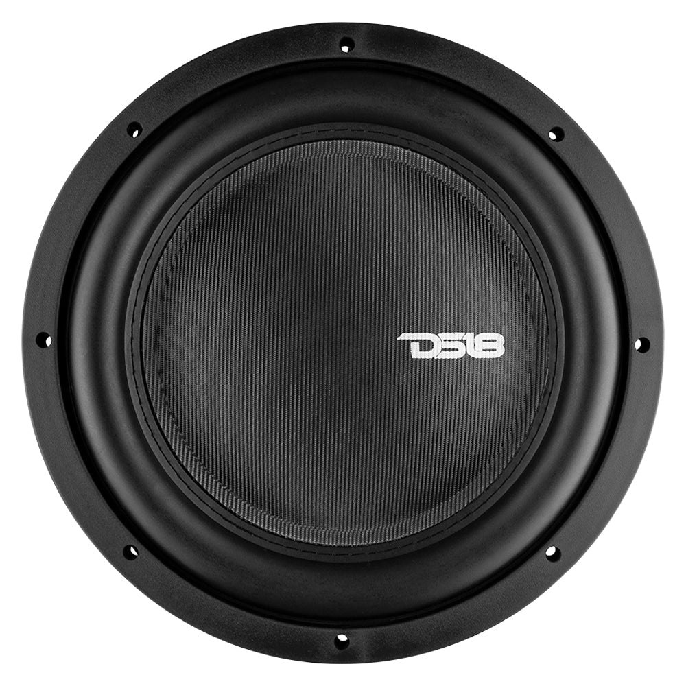 IXS Shallow-Mount 12" Fiber Glass Subwoofer 800 Watts Rms DVC 2-Ohm - DS18