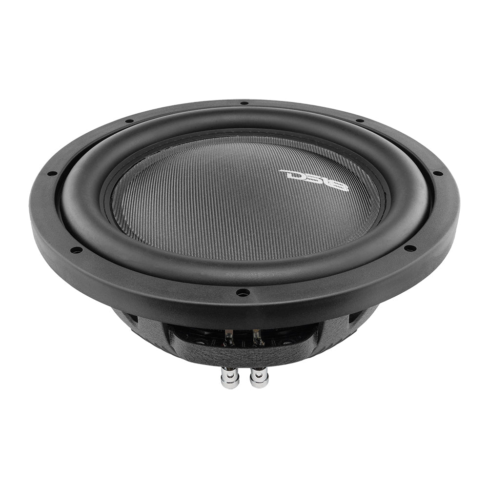 IXS Shallow-Mount 12" Fiber Glass Subwoofer 800 Watts Rms SVC 4-Ohm - DS18