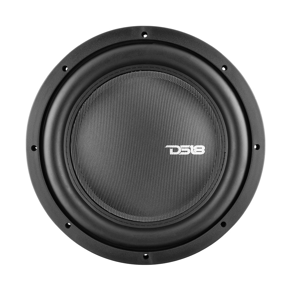 IXS Shallow-Mount 12" Fiber Glass Subwoofer 800 Watts Rms SVC 4-Ohm - DS18