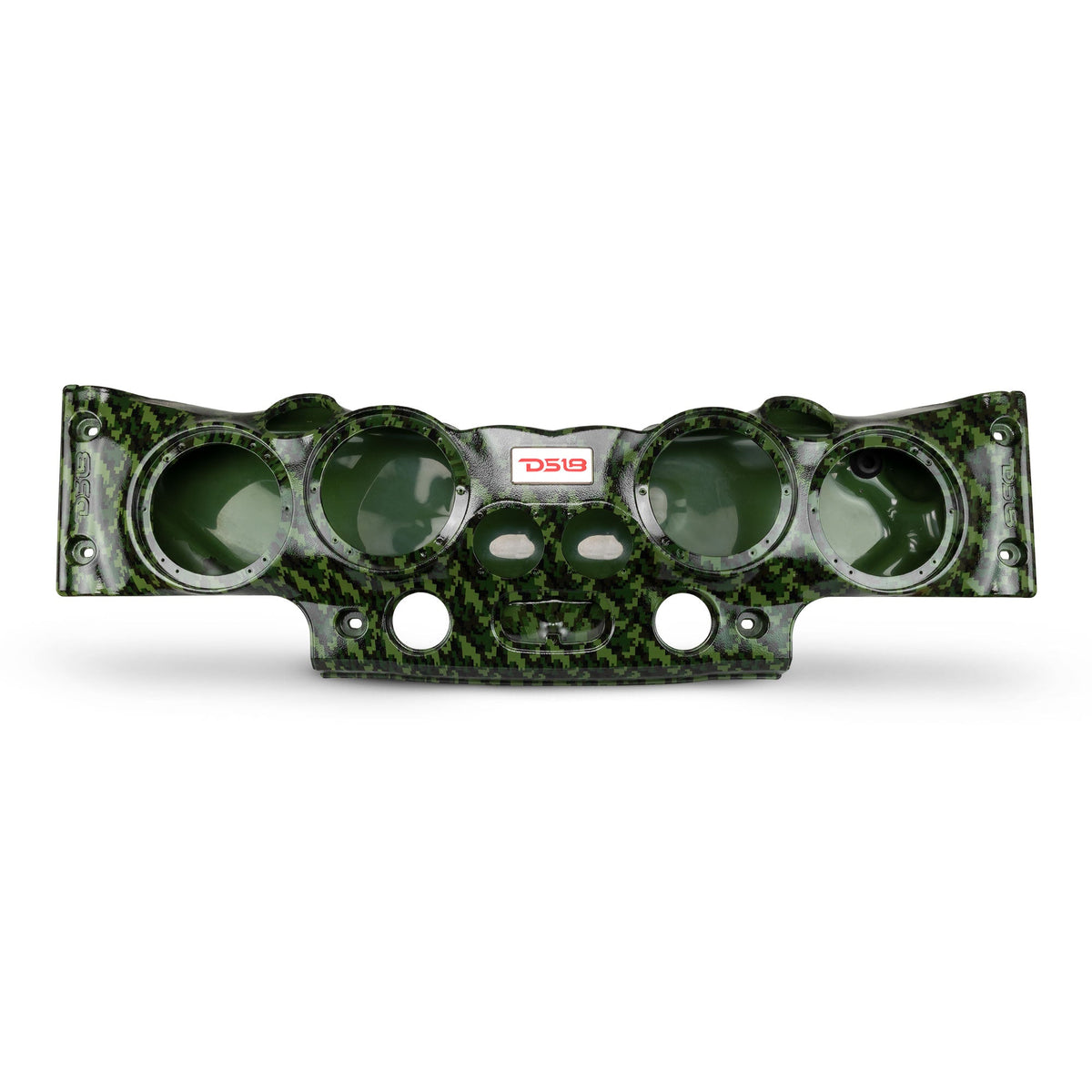 DS18 JK-SBAR/CMGR Exclusive Overhead Audio Bar System for JK/JKU Jeeps (4x 8" Speakers 4x3.72" Tweeters 2x1" Drivers) Camo
