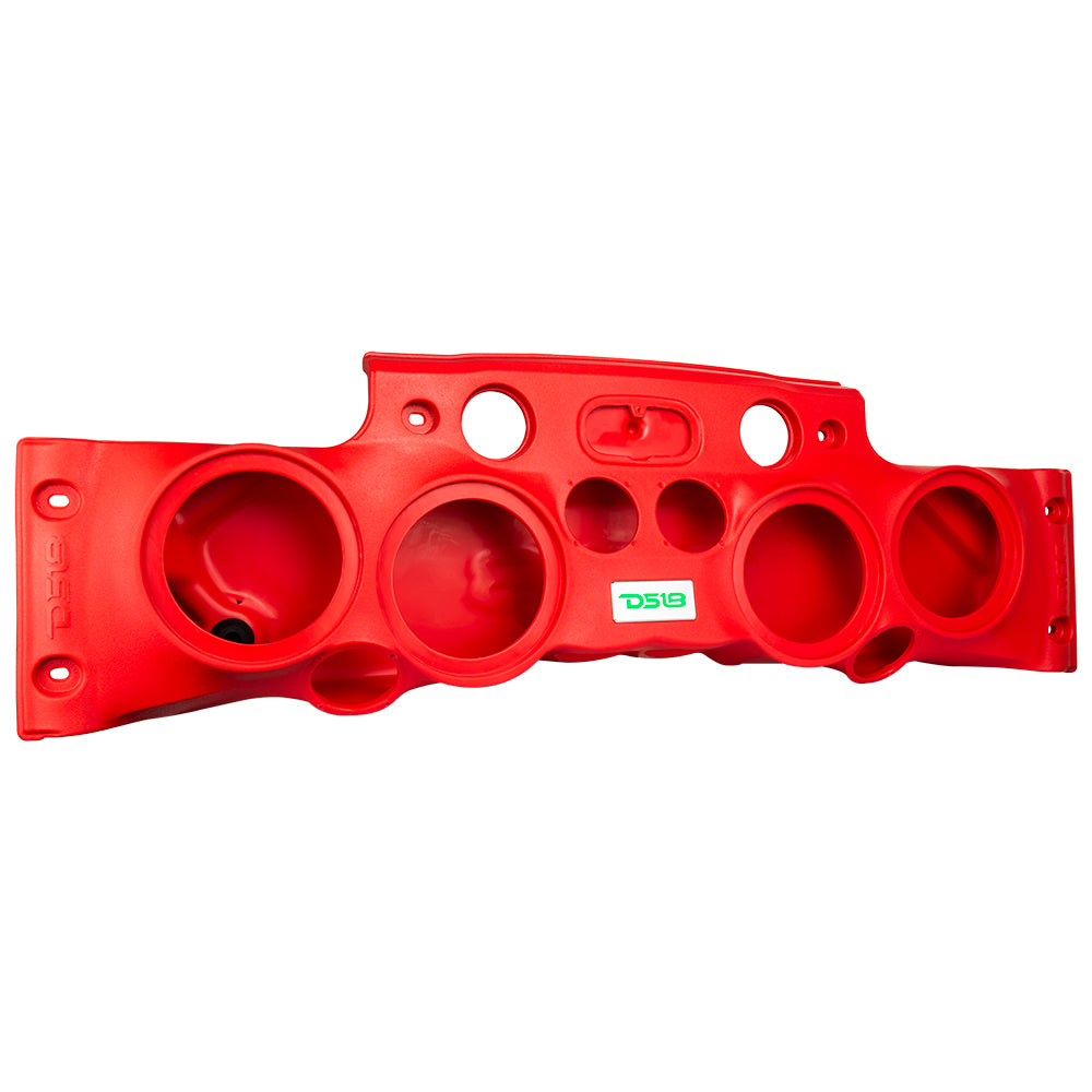 Jeep JK/JKU Overhead Bar System Fits 4 X 8" Speakers, 4 X Tweeters and 2 X Drivers -Red - DS18