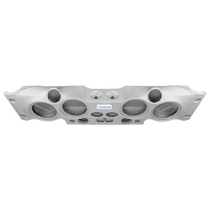 DS18 JK-SBAR/SL Exclusive Overhead Bar System for JK/JKU Jeeps (4 x 8" Speakers 4 x 3.72" Tweeters 2 x 1" Drivers) SILVER