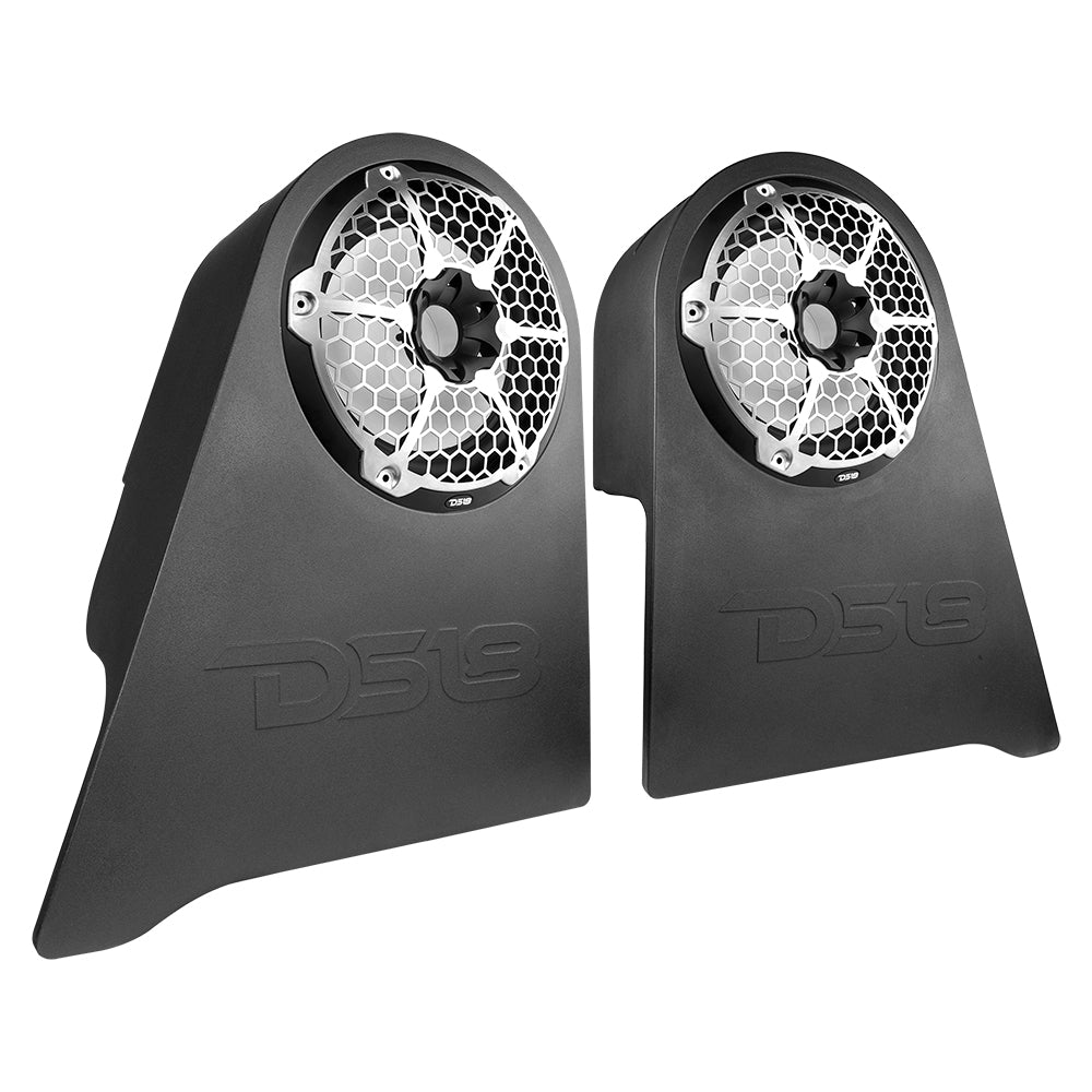 Jeep JK/JKU 12" Wheel Well Sealed Subwoofer Enclosure Left and Right Side - DS18
