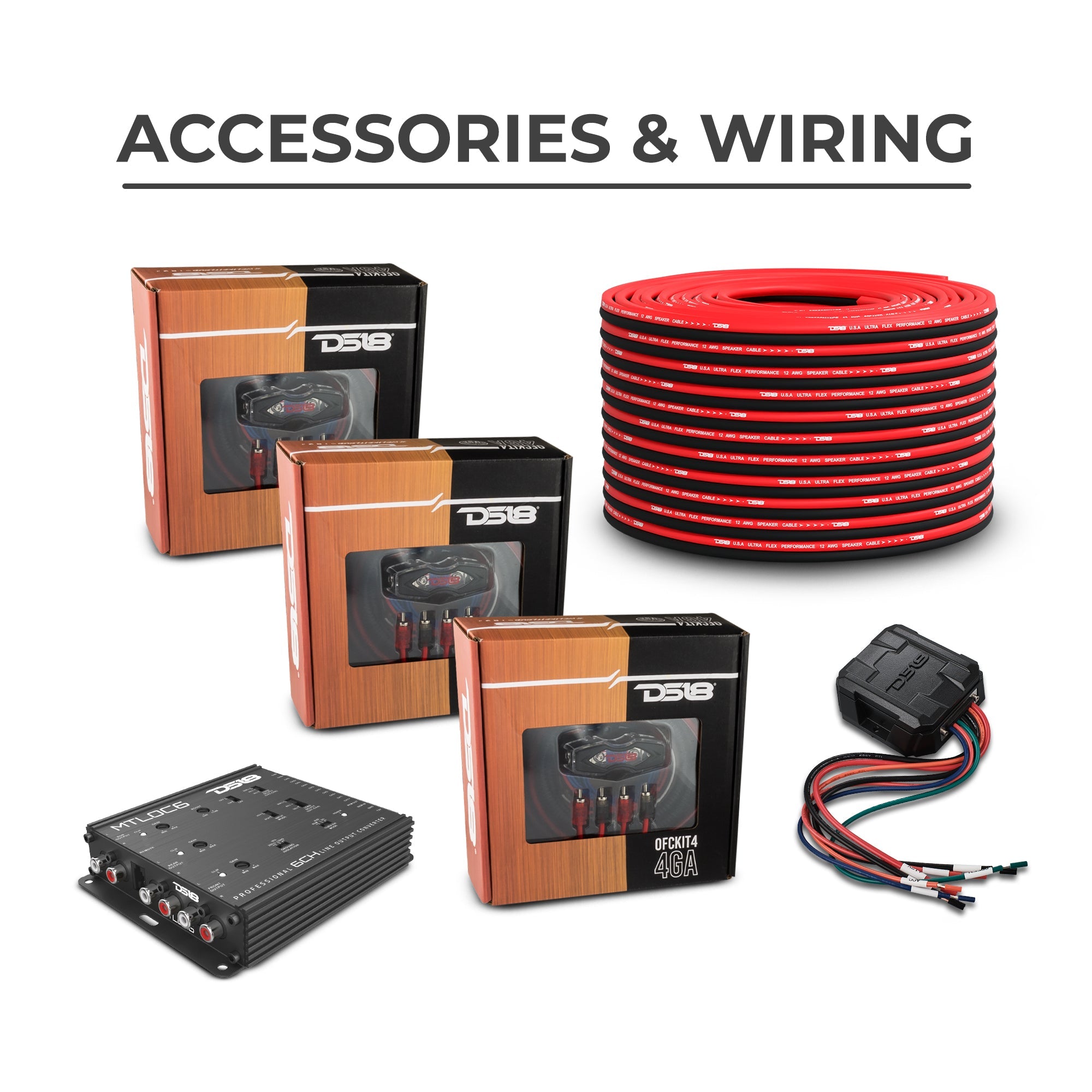 Jeep JKU 2007-2018 Ultimate Package – Loaded Sound Bar, Door Panels, Rear Wheel Subwoofers & Amplifiers - DS18