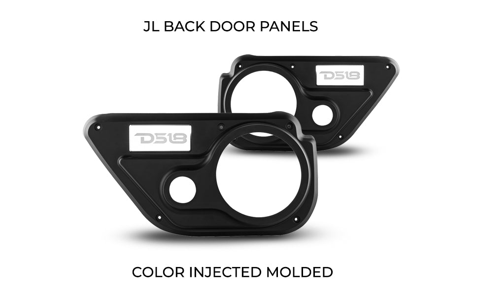 Jeep JLU/JT 6.5" Back Door Panels - DS18