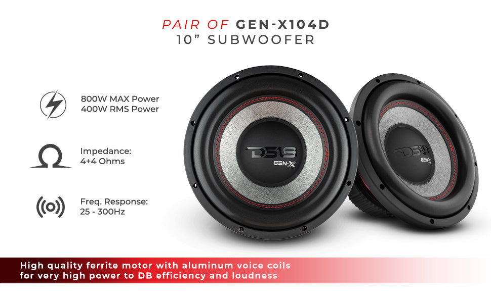 DS18 JL/JLU Exclusive Wheel Well Subwoofer Enclosure Package - DS18