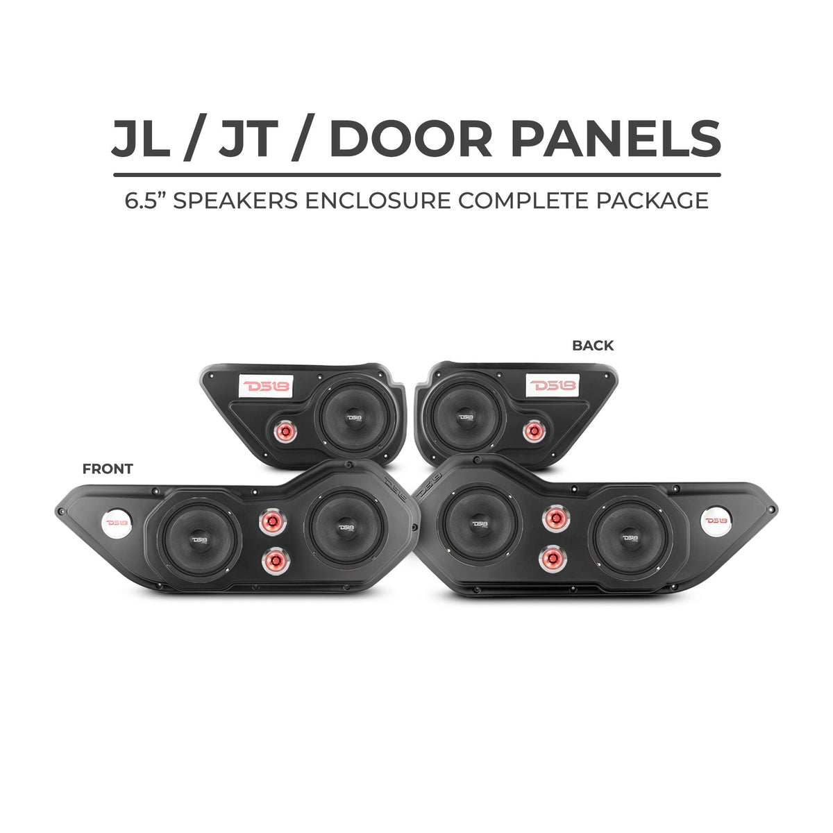 DS18 JL/JT (Gladiator) Door Panels Loaded Package - DS18