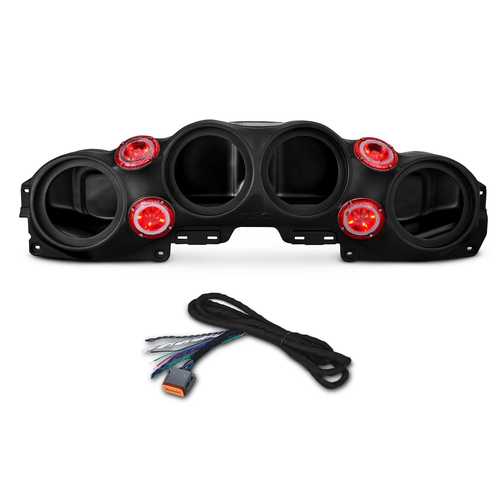Jeep JL/JLU/JT 2018-2023 Overhead Sound Bar – Loaded with 4 x 8” NXL-IQ8 Marine Speakers and 4 x 4.5" Tweeters - DS18