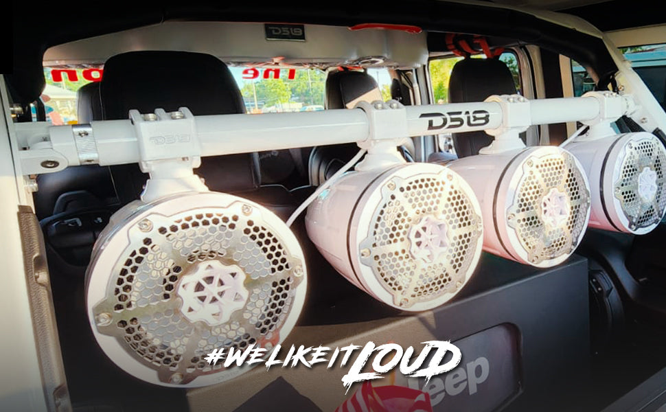 Jeep JLU Mounting Tube For Towers and Pods - DS18