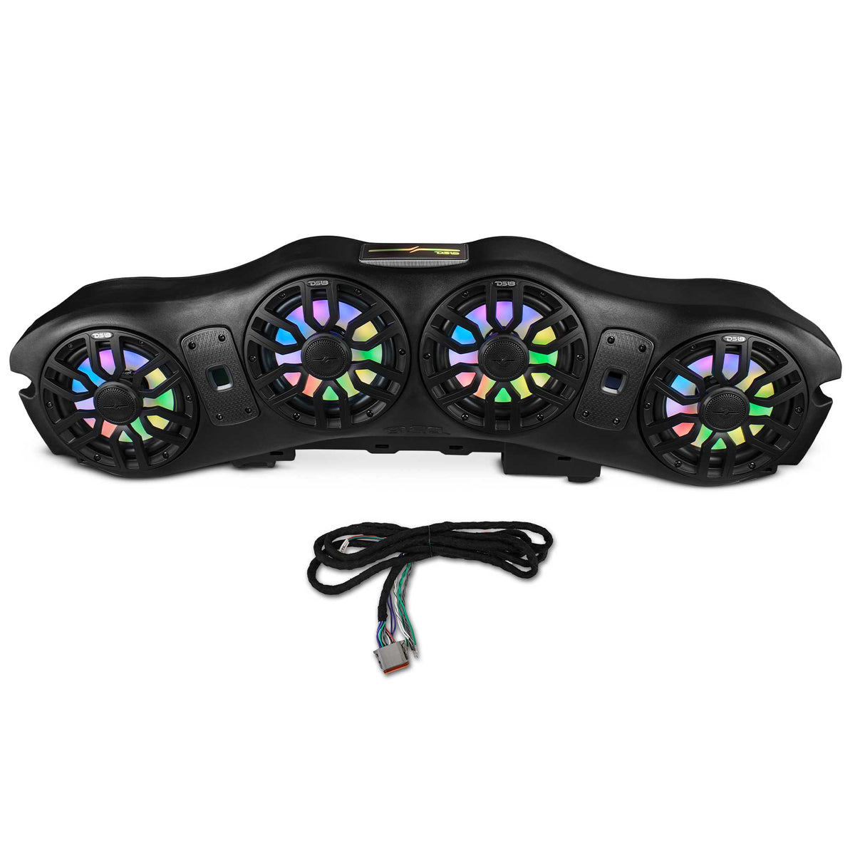Jeep JL/JLU/JT 2024–Up Overhead Sound Bar – Loaded with 4 x 8” NXL-IQ8 Marine Speakers - DS18