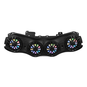 Jeep JL/JLU/JT 2024–Up Overhead Sound Bar – Loaded with 4 x 8” NXL-IQ8 Marine Speakers - DS18
