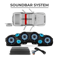Jeep JLU 2018–2023 Ultimate Package – Loaded Sound Bar, Door Panels, Subwoofers & Amplifiers - DS18