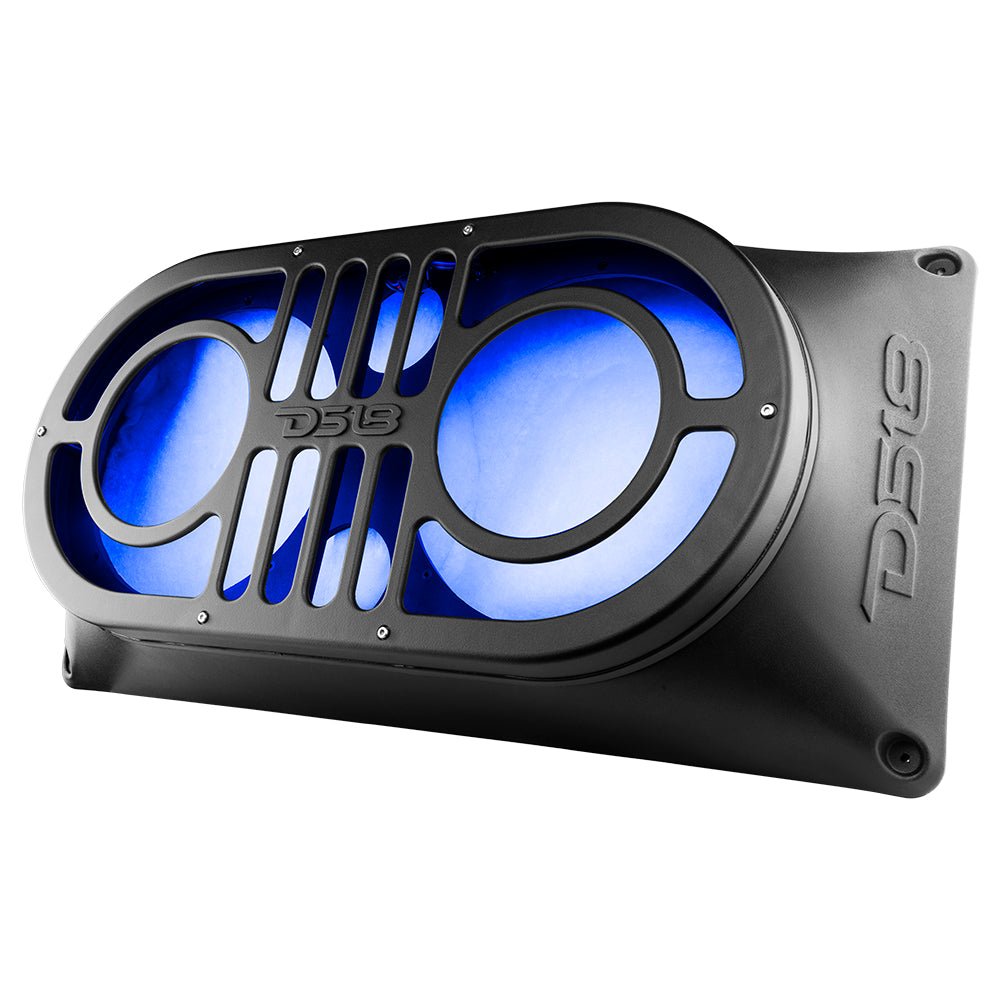 Jeep TJ,JK/JKU,JL/JLU Tailgate Loudspeaker Enclosure for 2 X 10" and 2 x 3" Tweeters - DS18