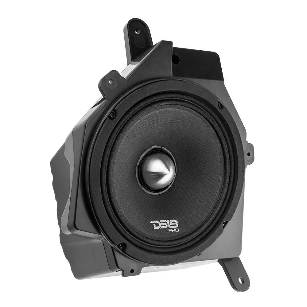 Jeep JL/JLU/JT Dash Enclosure – Loaded 6.5” Left & Right with PRO-FR6NEO, 225W RMS - DS18