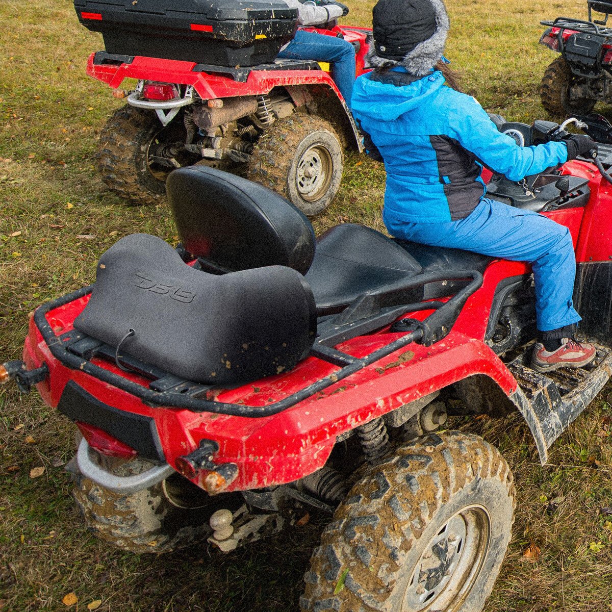 Extreme Sound System for ATVs - Loaded with 2 x 8" Coaxial Marine Speakers with RGB LED Lights - DS18