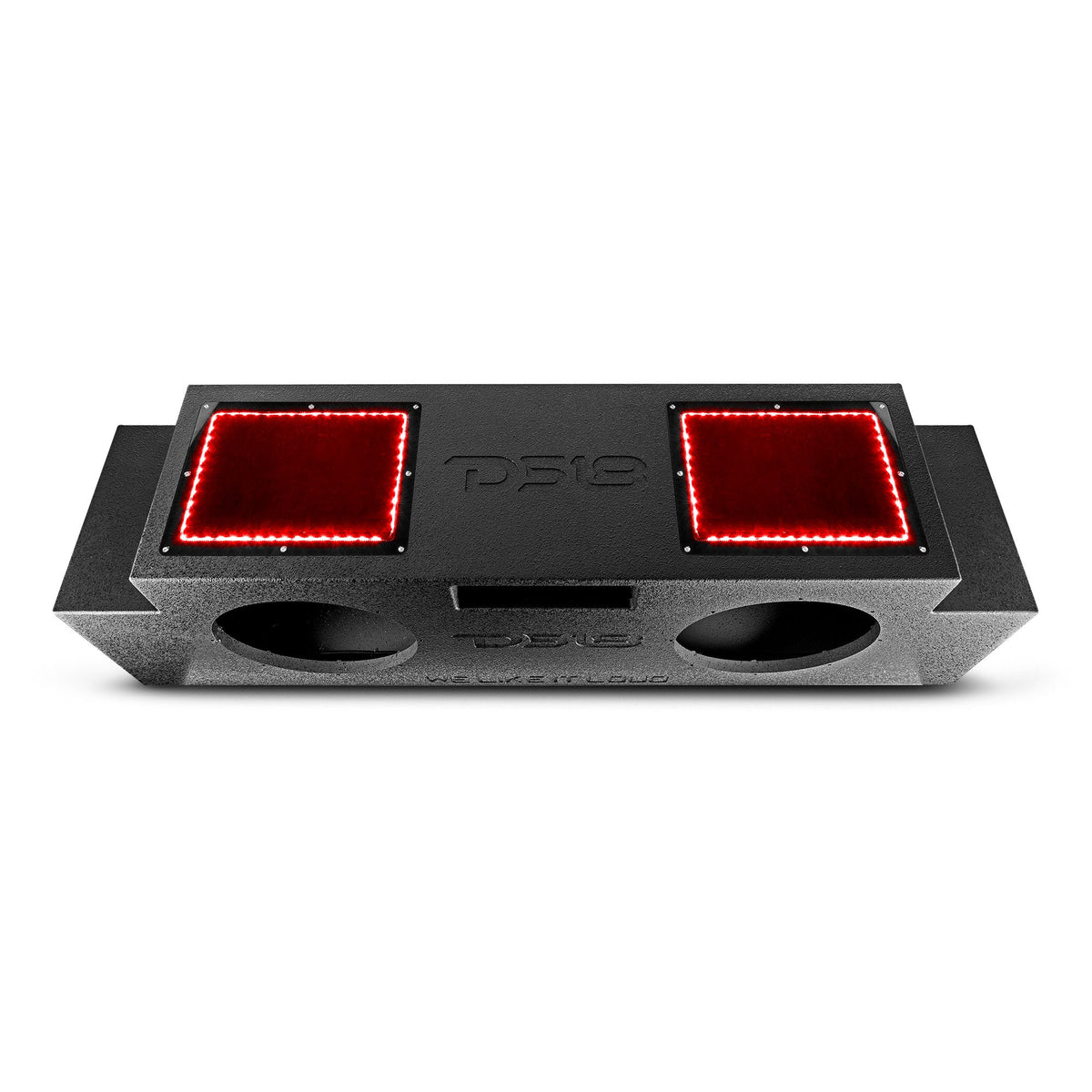 Jeep JKU/JLU Down Firing Subwoofer Enclosure 2 x 12" - DS18