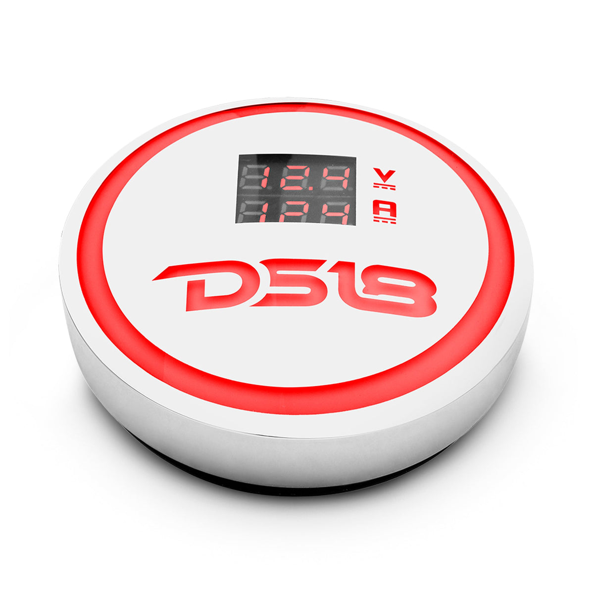 DS18 LBC6VAM Badge with RGB Lights and Volt/Current Meter - DS18