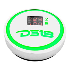 DS18 LBC6VAM Badge with RGB Lights and Volt/Current Meter - DS18