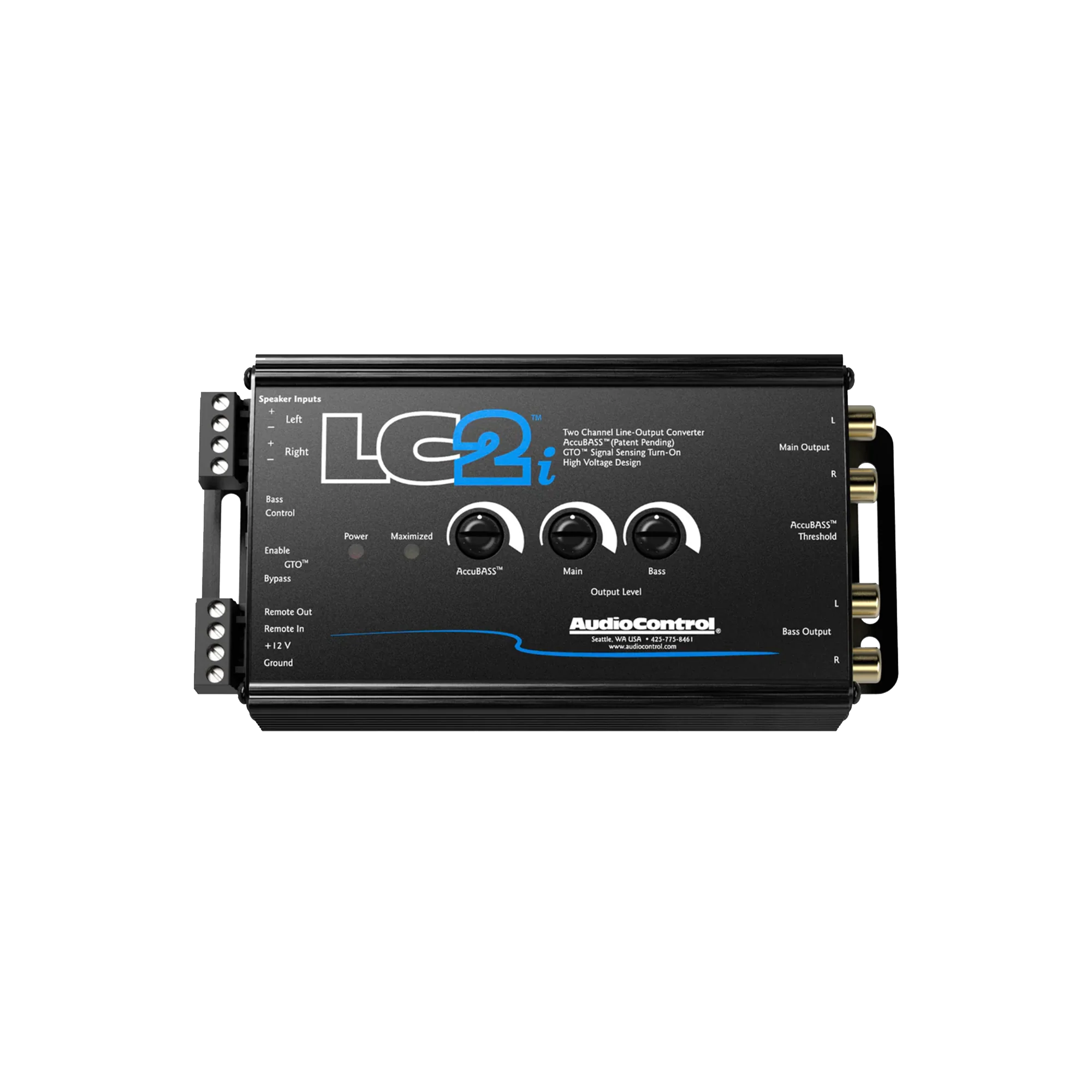 LC2i 2-Channel Line Output Converter w/AccuBASS & ACR-1 Remote