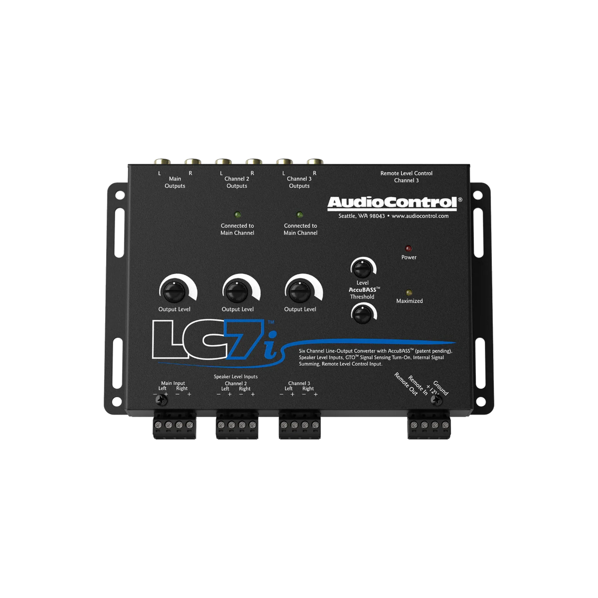 LC7i 6-Channel Line Output Converter w/AccuBASS