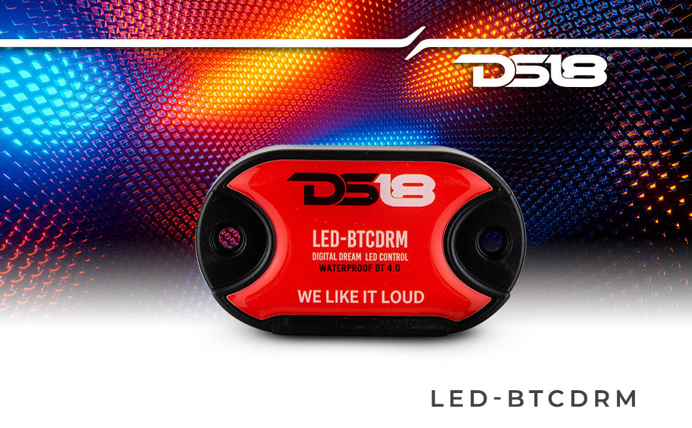 RGB LED Dream Digital Lights Chasing Bluetooth Control (Works with Android and IPhone) - DS18