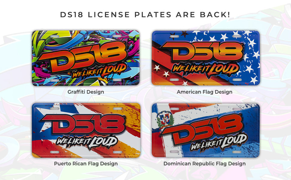 License Plate - DS18