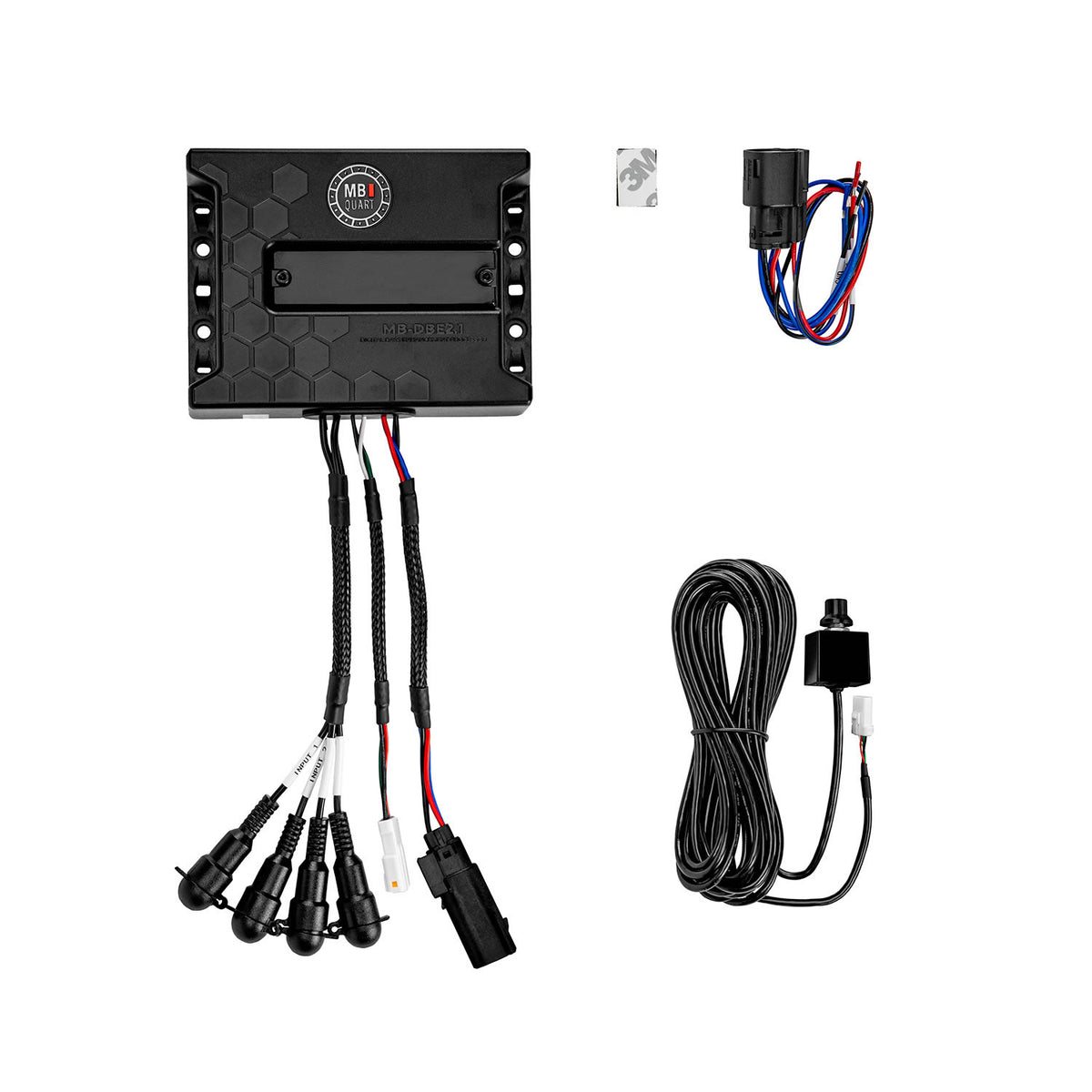 MB-DBE2.1 Waterproof Fully Potted Digital Bass Enhancement Processor