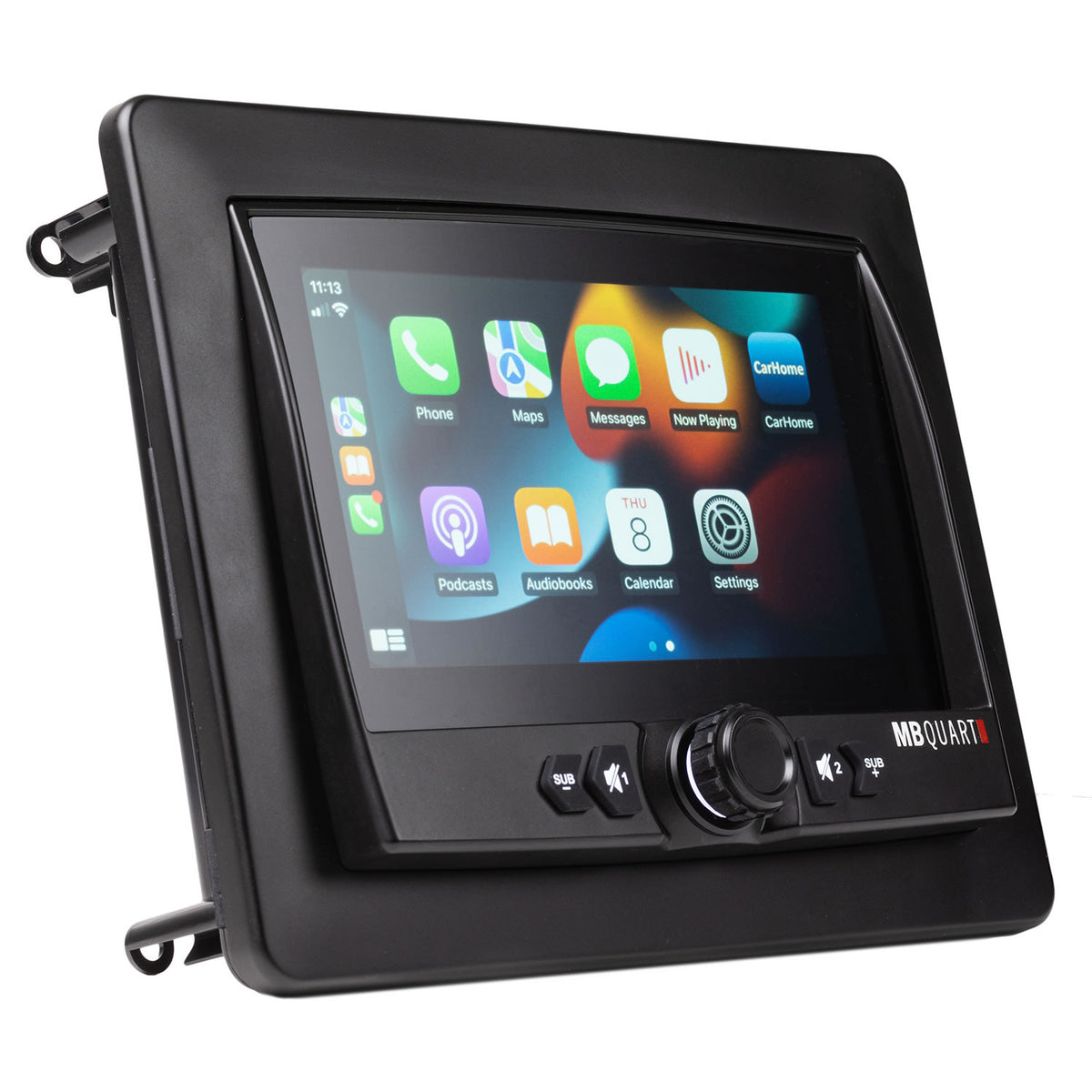 GMR-7V1 7 Inch Waterproof Touchscreen Wired CarPlay Source Unit