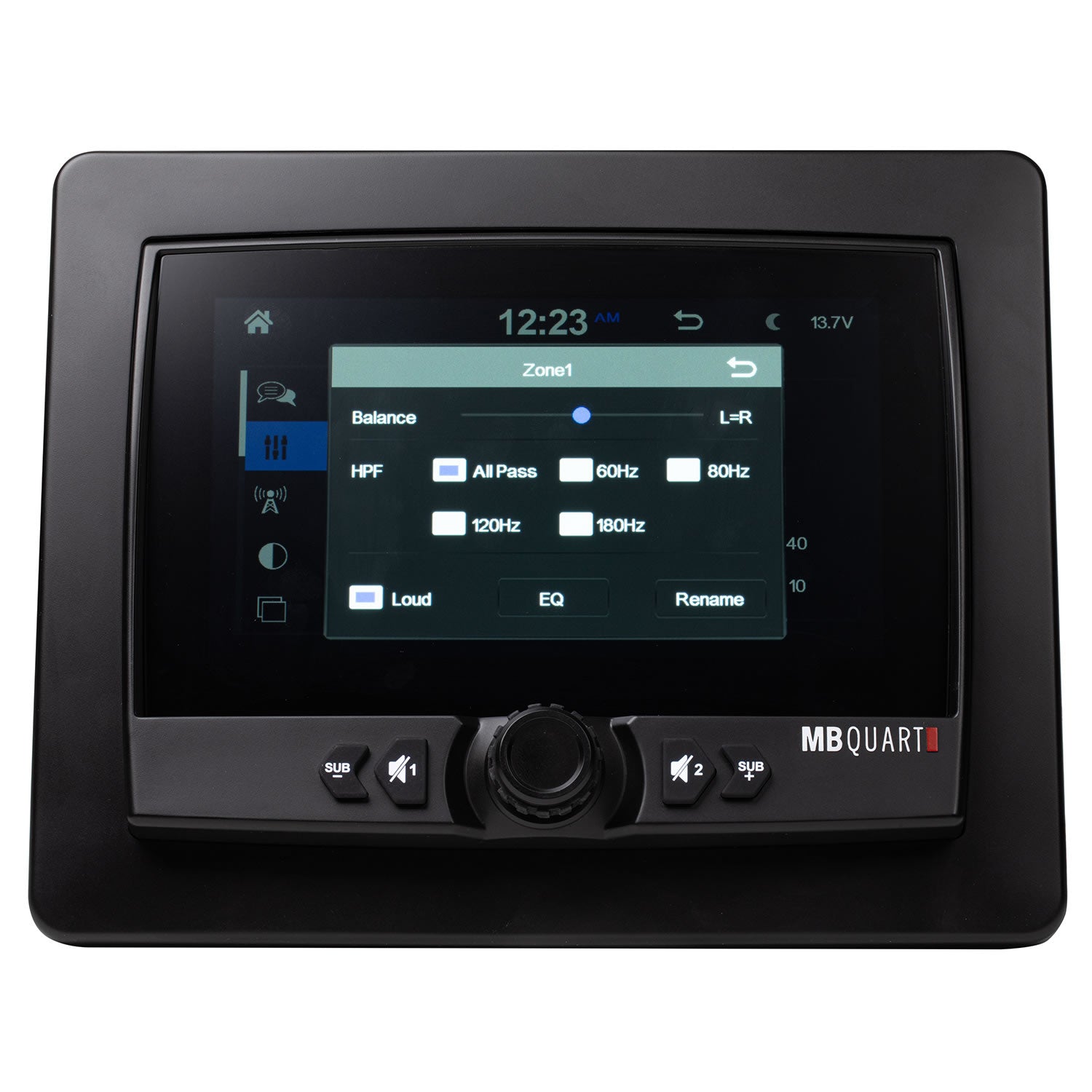 GMR-7V1.2 7 Inch Waterproof Touchscreen Wireless CarPlay Source Unit