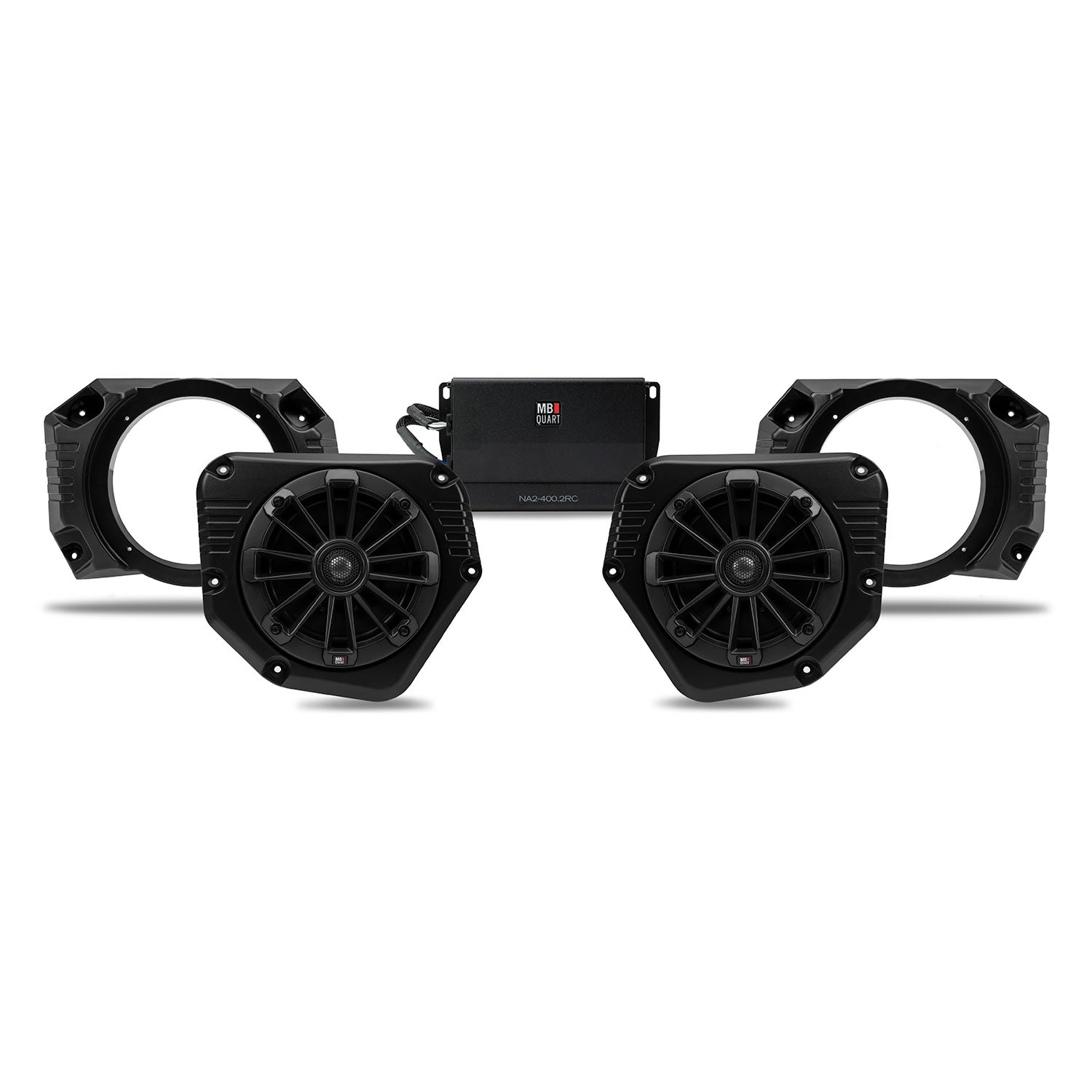 MBQRG-STG2-RC-2 400 Watt STAGE 2 Polaris RANGER Tuned System designed for RIDE COMMAND