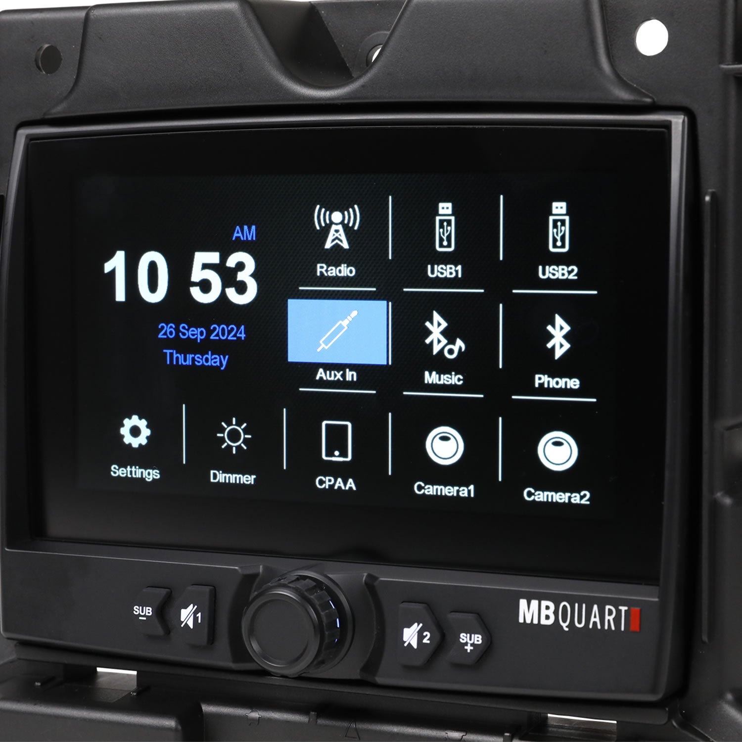 MBQS-RADM-1 Polaris Slingshot Tuned GMR-7V1 Source Unit Installation Kit