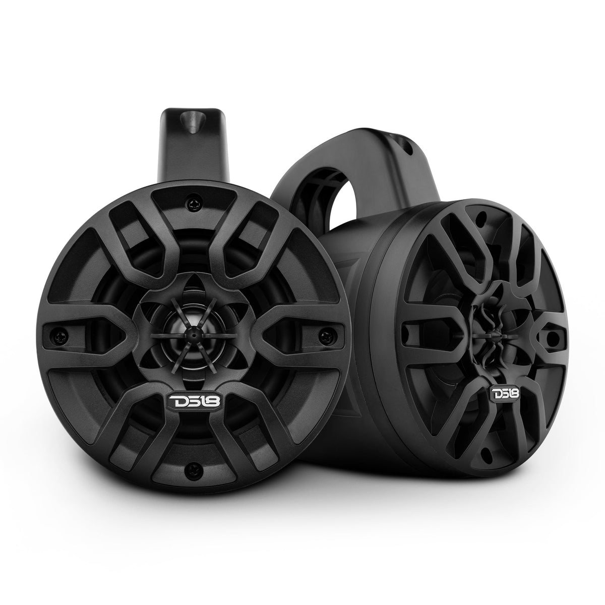 MP 4" Wakeboard Tower Speakers 50 Watts Rms -Black - DS18