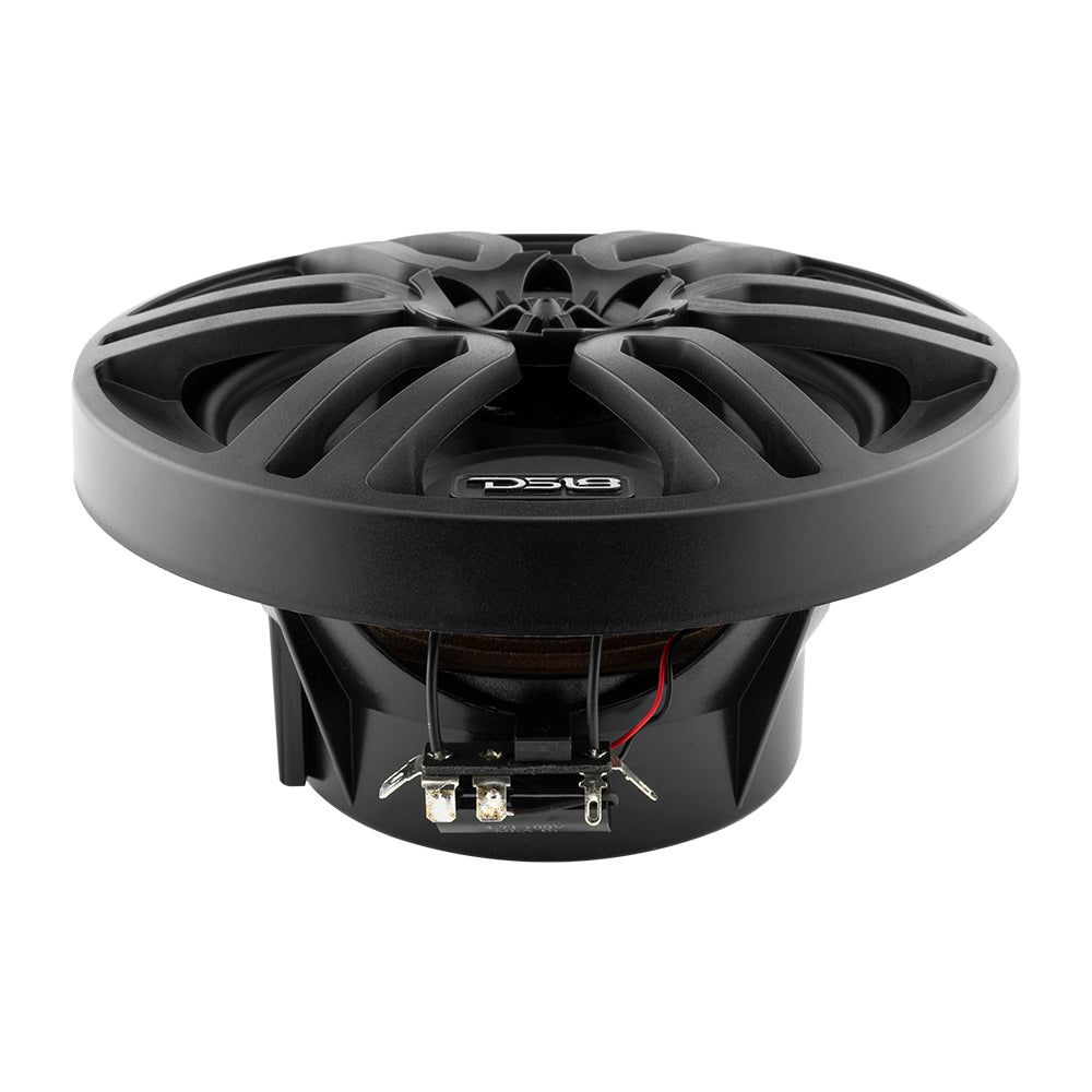 MP 6.5" 2-Way Coaxial Marine Speaker 60 Watts Rms 4-Ohm -Black - DS18