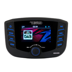 Marine Headunit TFT screen , 3 Zones, 4 volts Output, Bluetooth, RDS 4X50 Watts With DAB+ for Europe - DS18