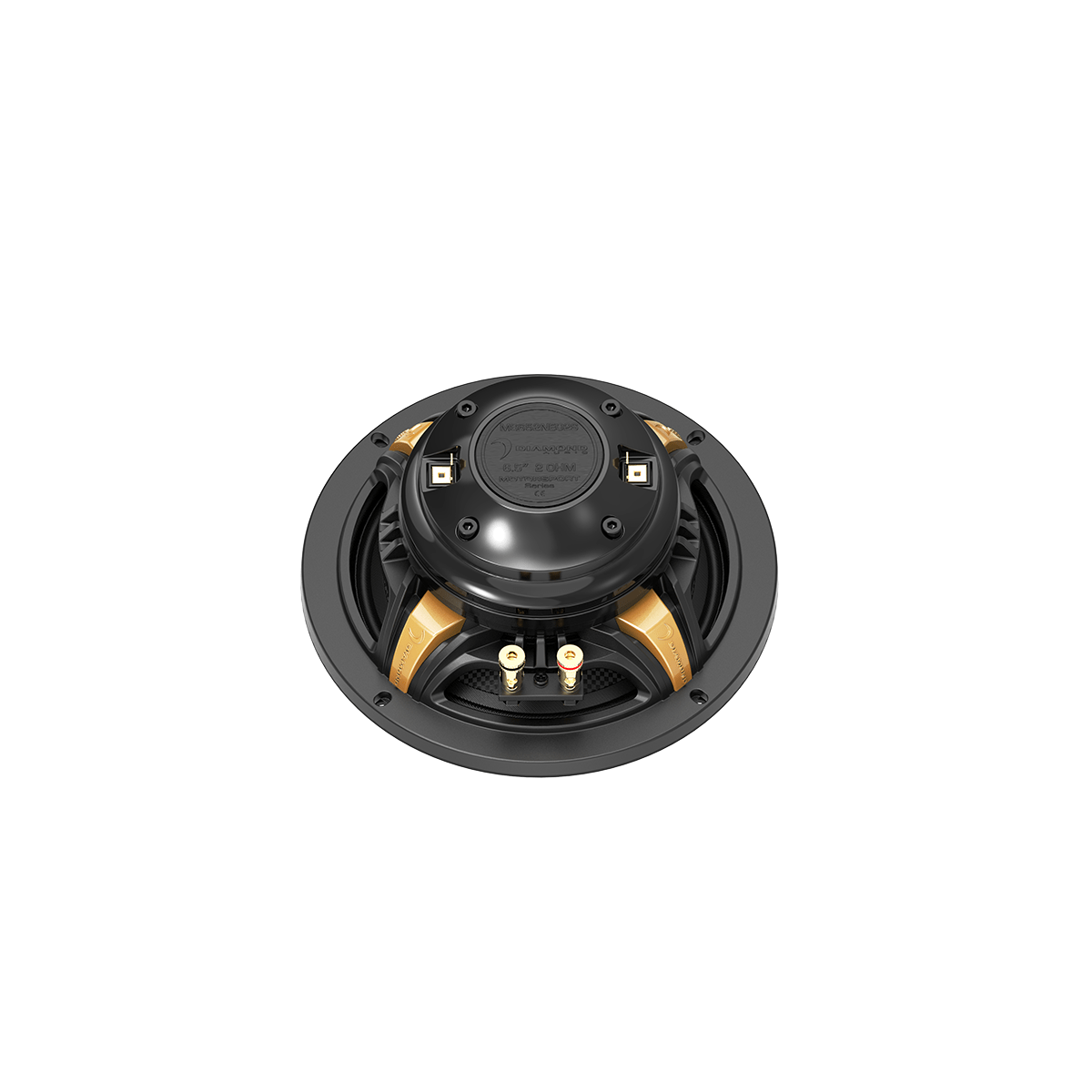 MS652NEO2S - 6.5" 2-WAY CO-AXIAL SHALLOW MOUNT NEO SPEAKERS (2 ohm )